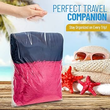 【COLOR iN ID】In And Zipper Big Bag Amazon.com: 12 Count - Large Plastic Bags With Zipper Top