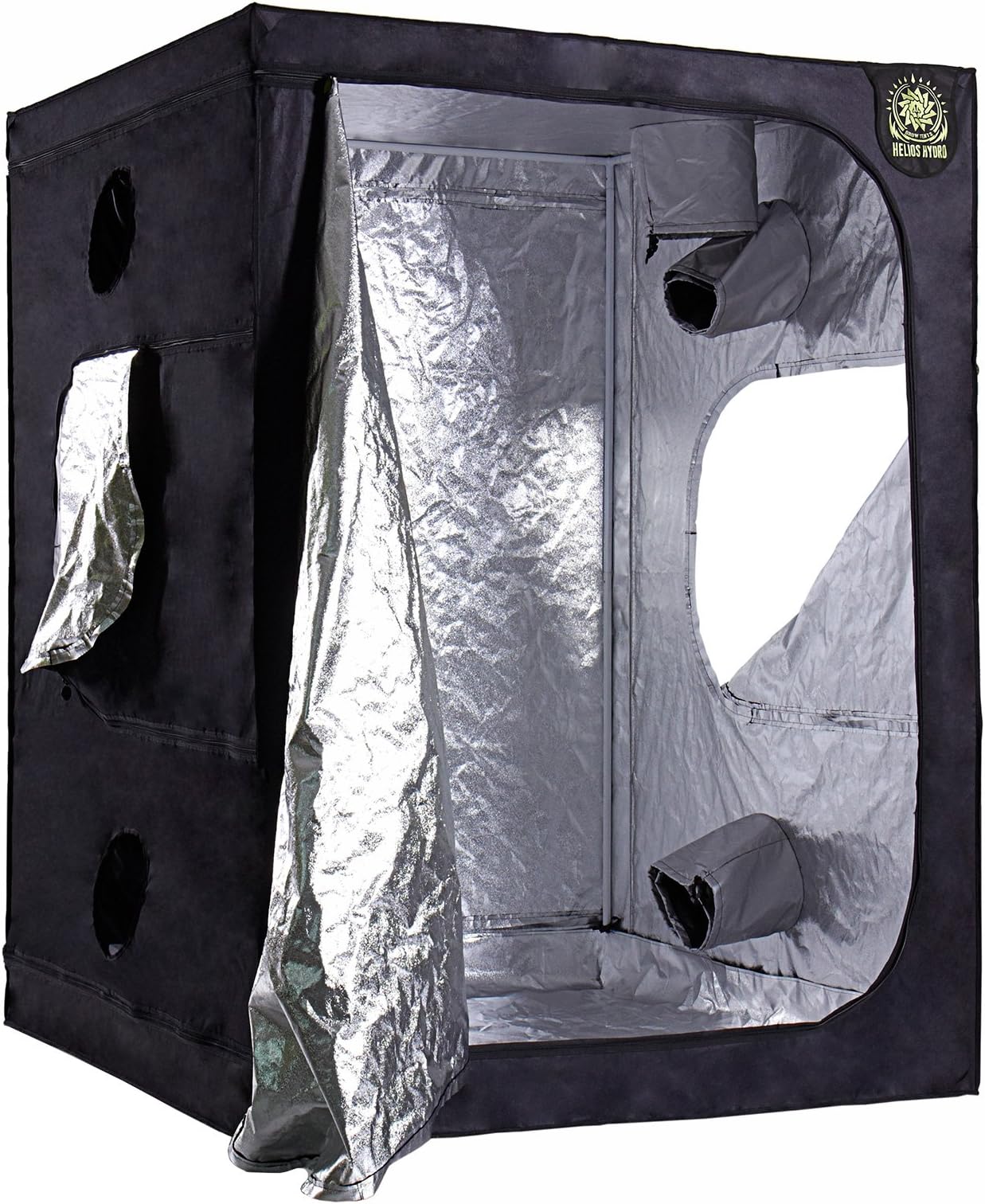 Helios 60" x 60" x 80" Grow Tent – Indoor Mylar Hydroponic Plant Growing Room