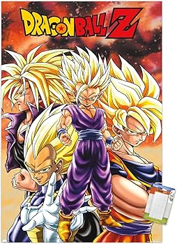 貴重　レア　ドラゴンボール　Dragon Box　販促用　ポスター　B2 サイズ Amazon.co.jp: Trends International ドラゴンボールZ - サイヤ