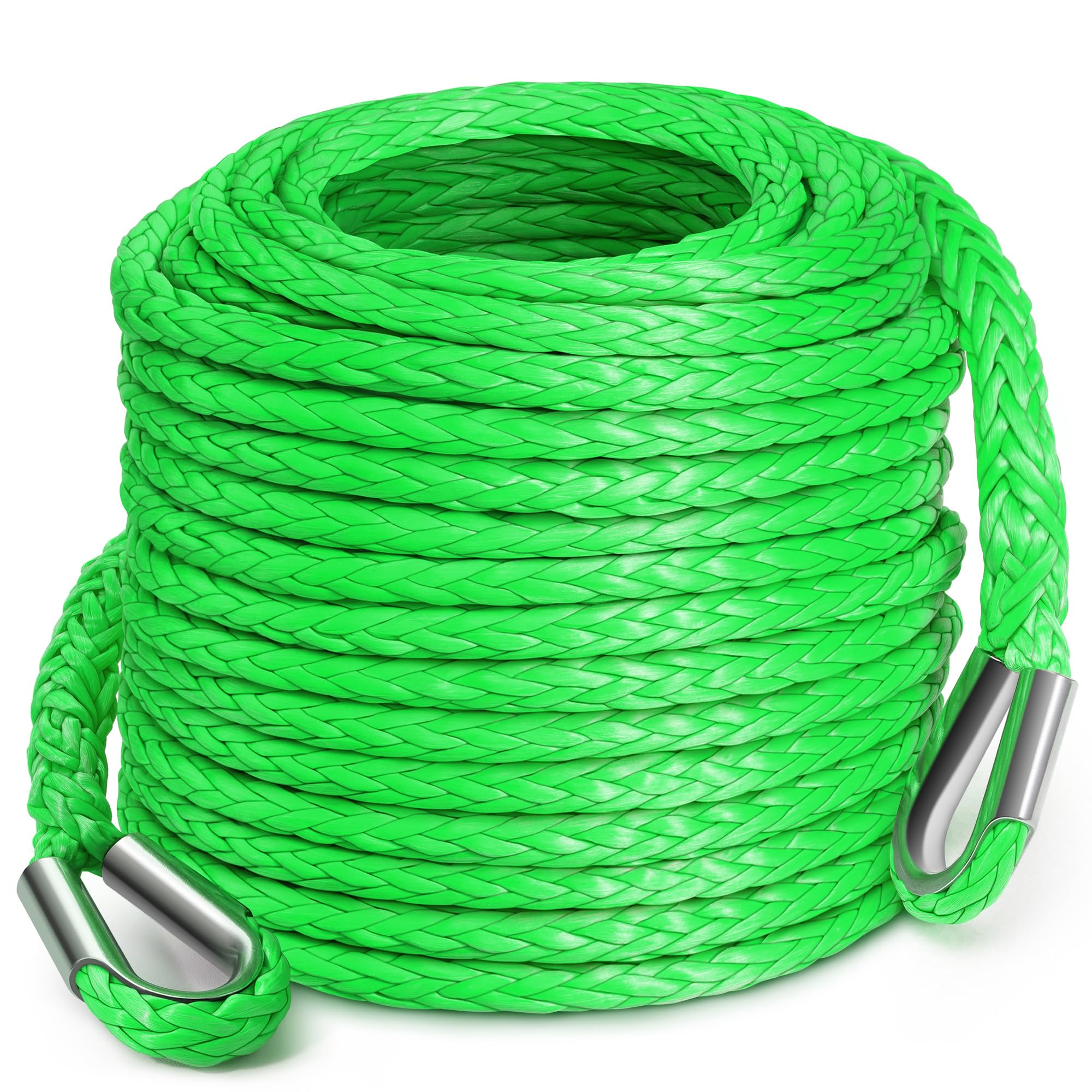 DAYDOOR Winch Rope Extension, 3/8'' x 92ft 26,500 Lbs