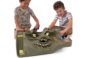 Simplay3 Monster City Extreme Wheels Monster Truck and Car Race Track Table