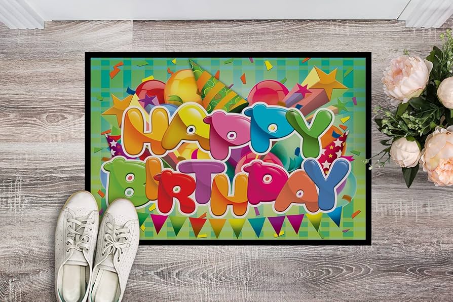 Amazon.co.jp: Caroline's Treasures APH8872MAT Happy Birthday