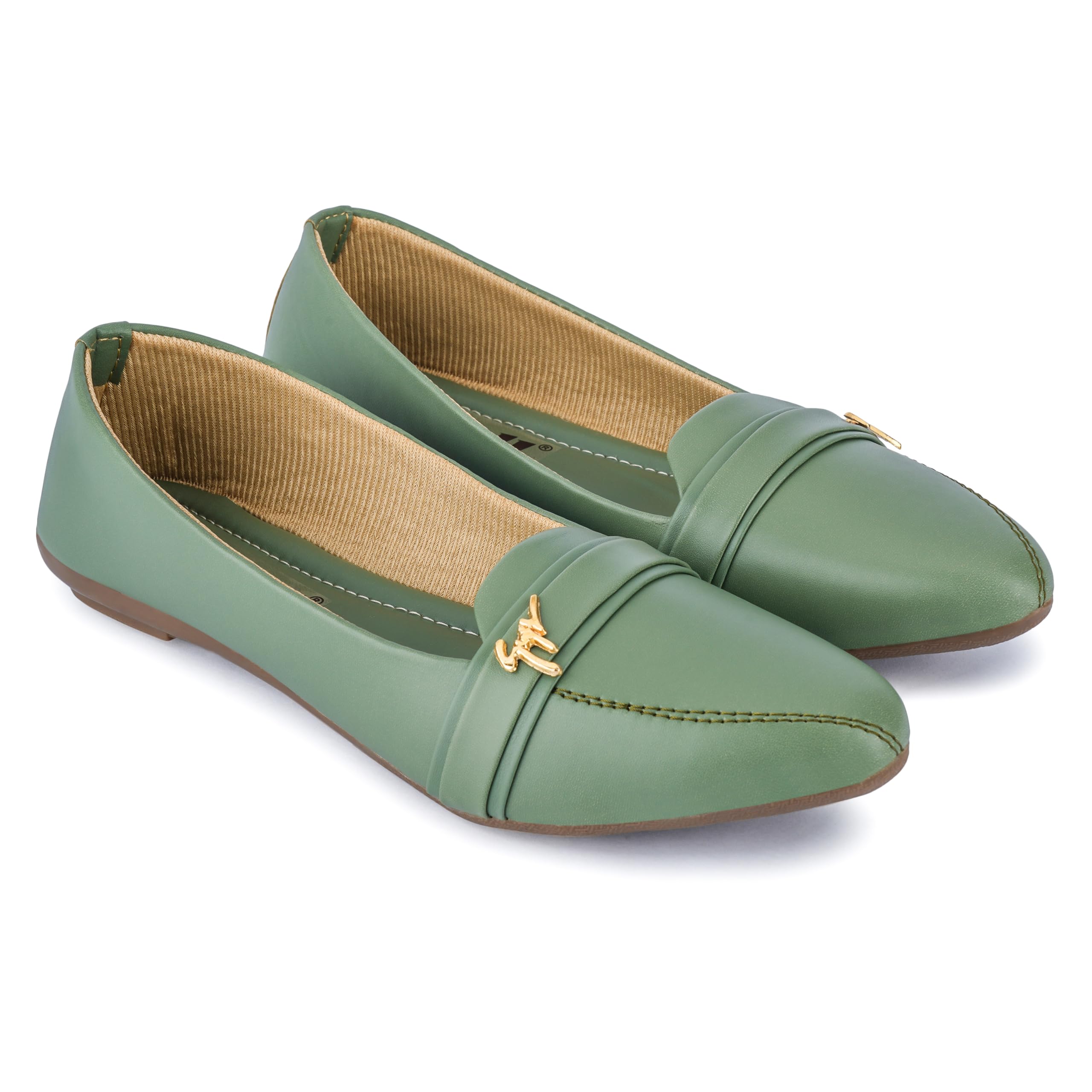 SKOLL Casual Latest Collection Comfortable Stylish Solid Slip-On Bellies & Ballerina For Womens & Girls Green, 3 UK (B0CJ4RR2BG) Amazon Price History, Amazon Price Tracker