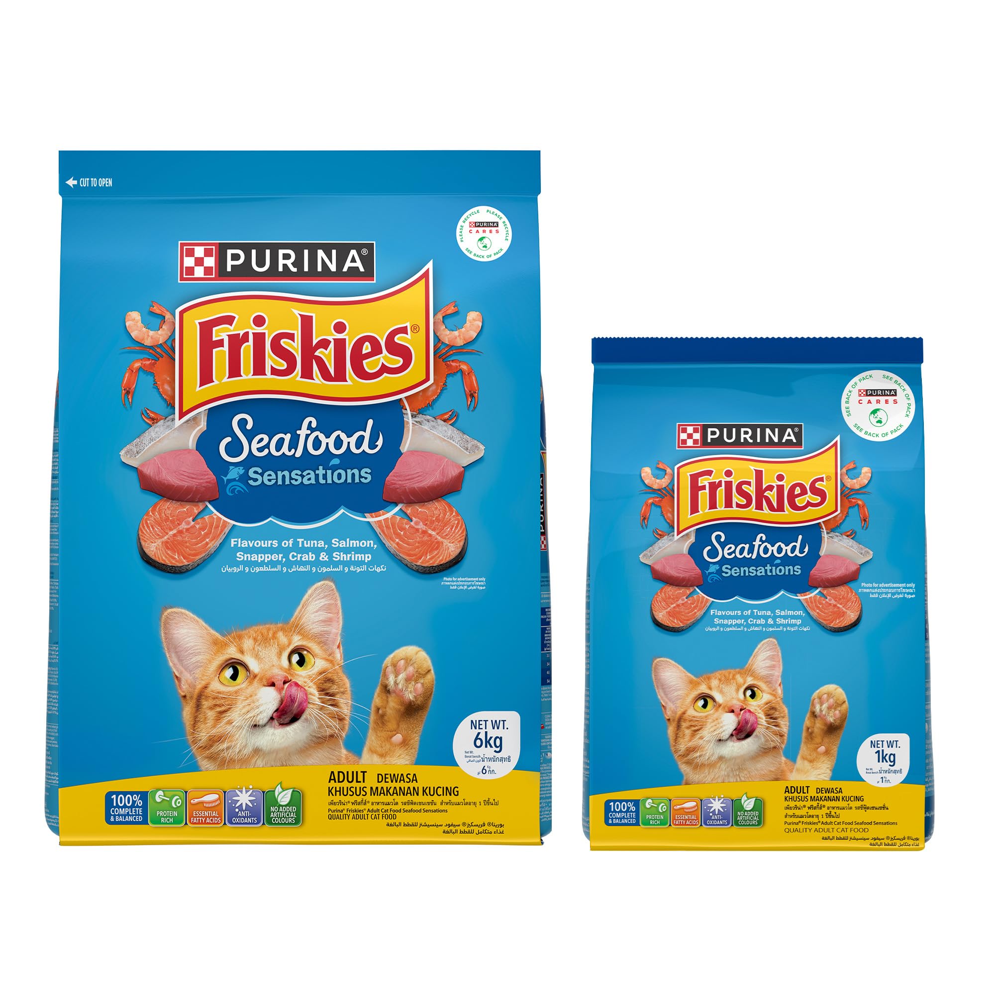 Friskies Seafood Sensation 6+1 Kg Combo