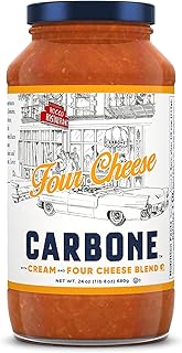CARBONE Four Cheese Pasta Sauce, 24 OZ