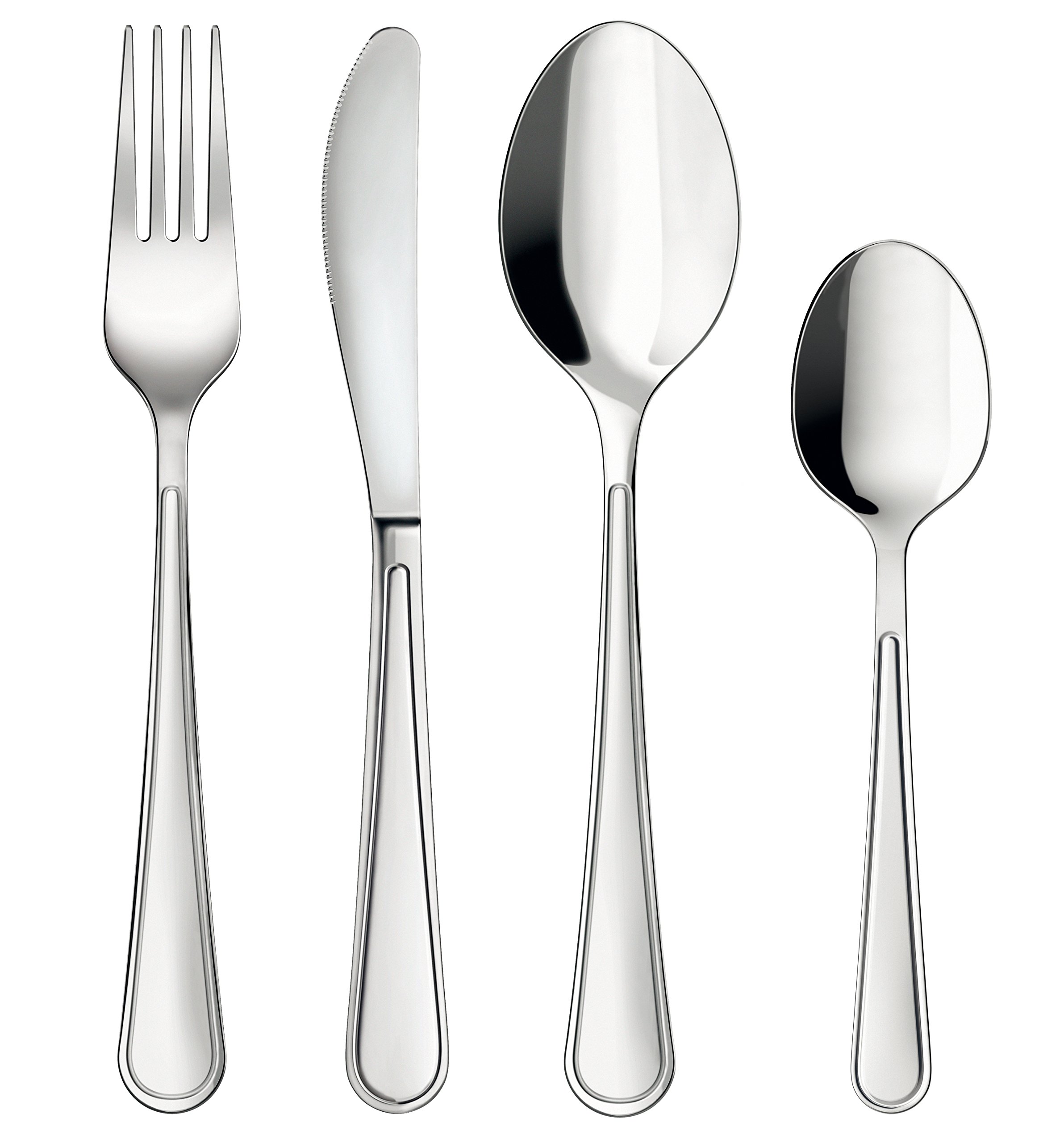 Set de couverts Tescoma en acier inoxydable pour table contemporaine
