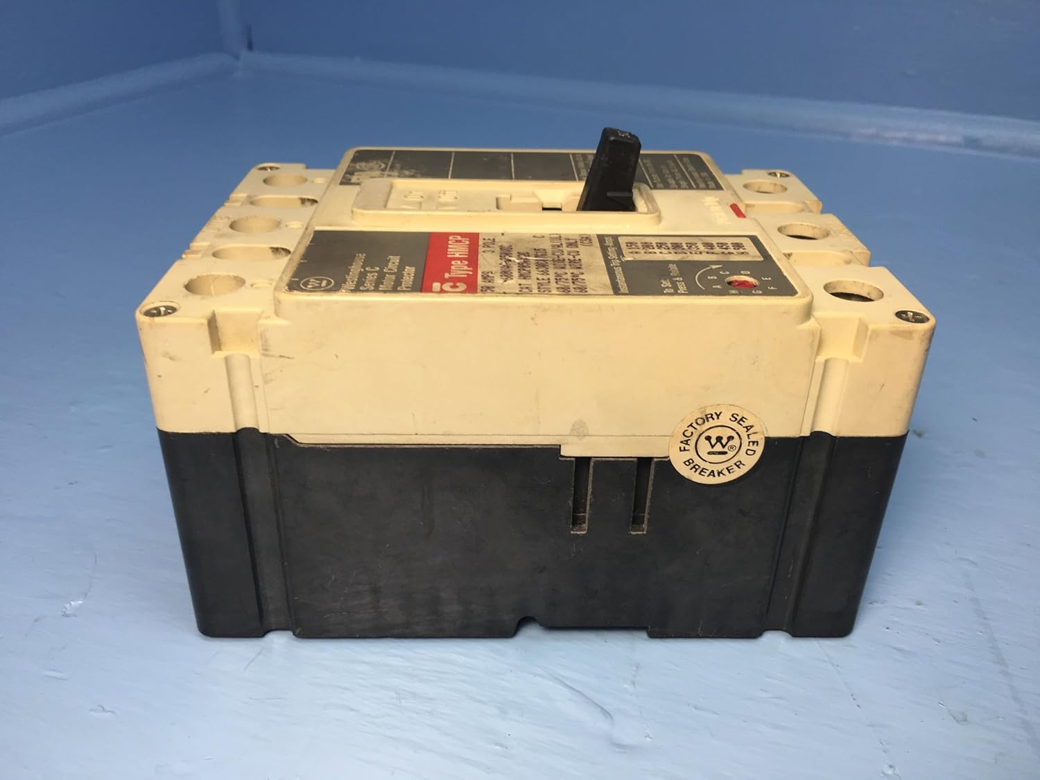Westinghouse HMCP050K2C 6630C87G15 3 Pole 50A Motor Protector Circuit Breaker