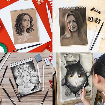 Amazon.co.jp: MARTCOLOR チャコールドローイングセット 19本