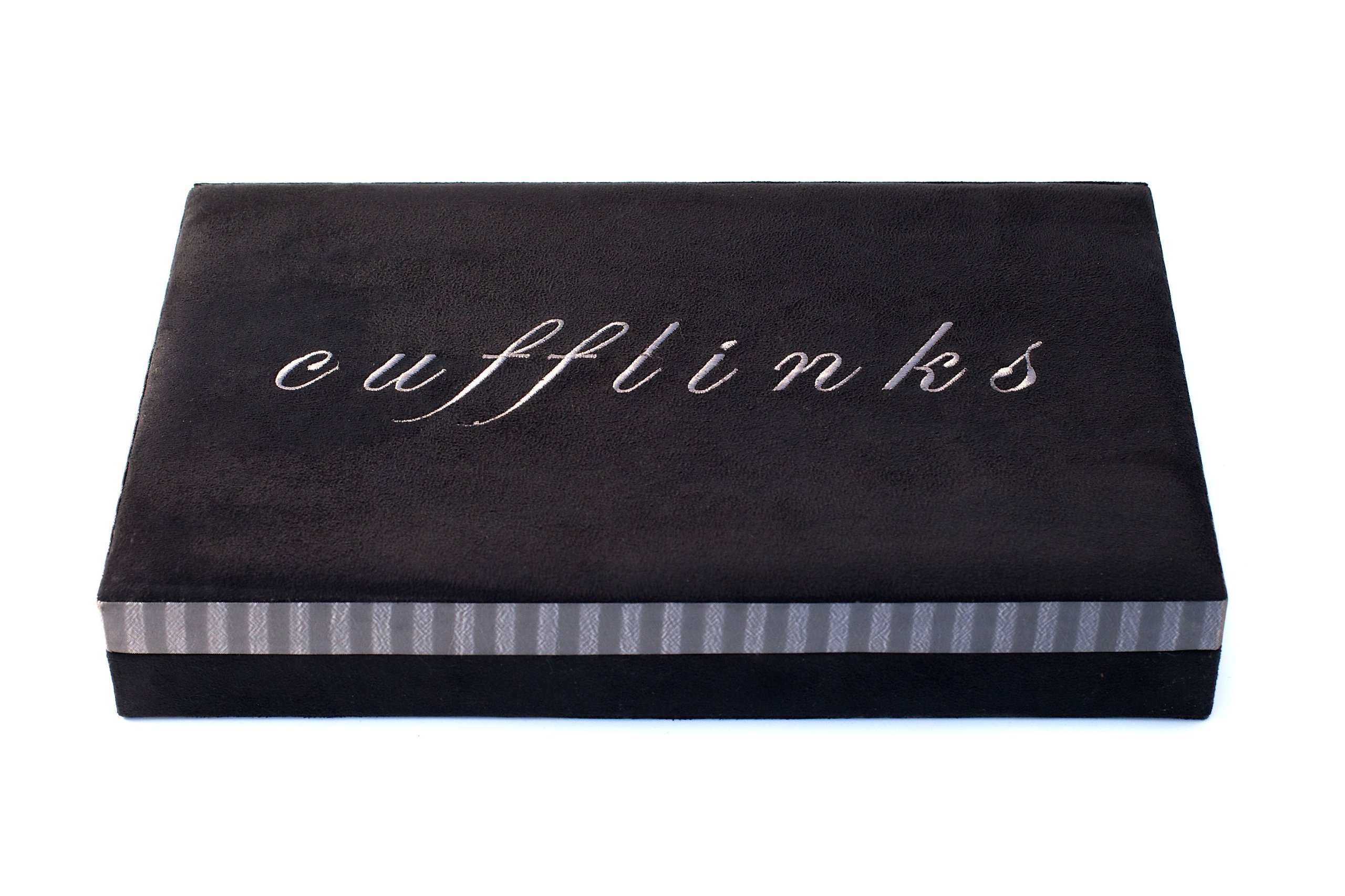 40 Piece Cufflink Box - Graphite Collection