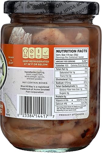 Miniatura 6 de BLUE HILL BAY Arenque Matjes Especiado, 12 OZ