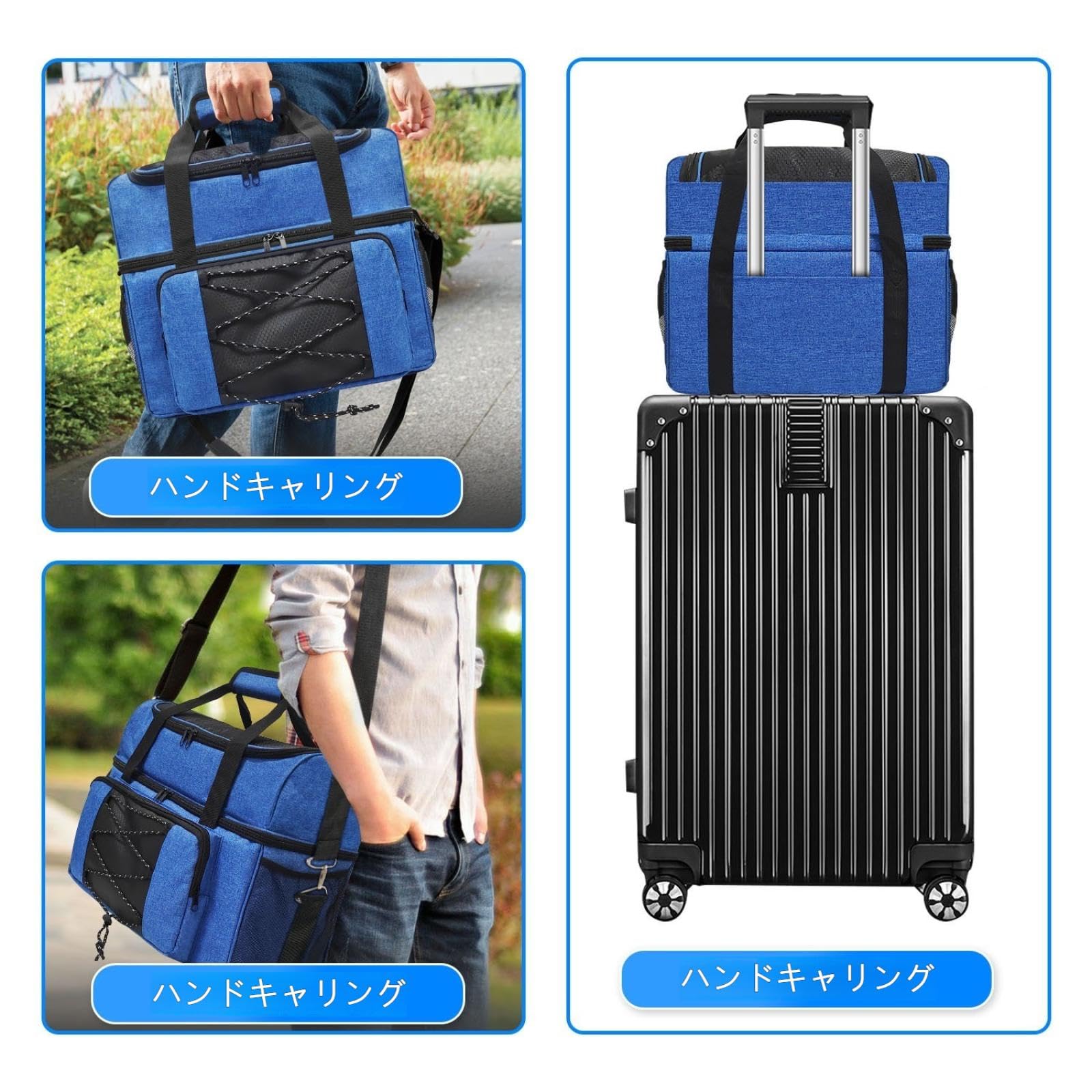 Amazon.co.jp: ボウリングバッグ – 2個用ボウリングボール収納