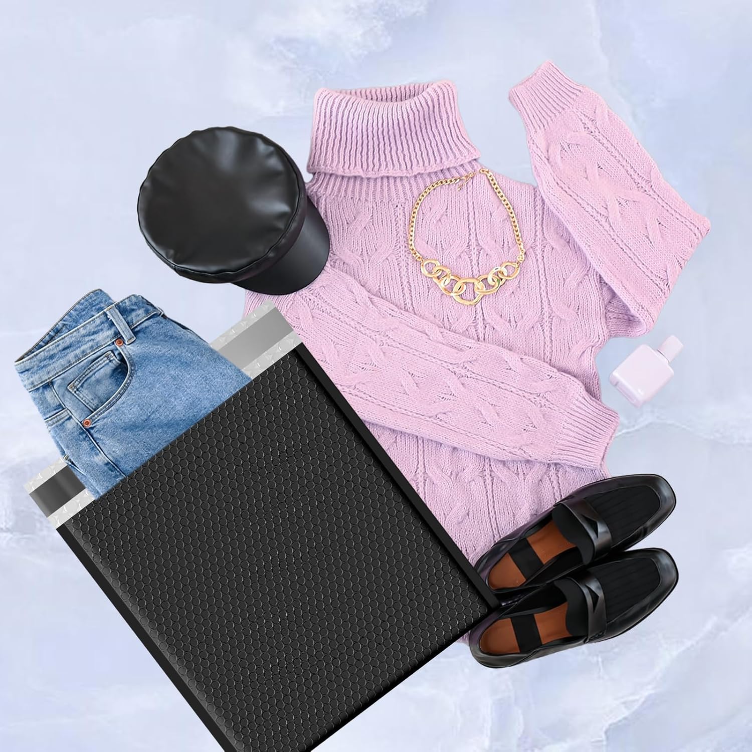 Metronic Large Bubble Mailers 12x15 Inch 40 Pack Waterproof Padded Envelopes Black Bubble Envelopes Opaque Cushioning Mailer for Shipping Clothes, Books,Jewelry Makeup Supplies - Image 7