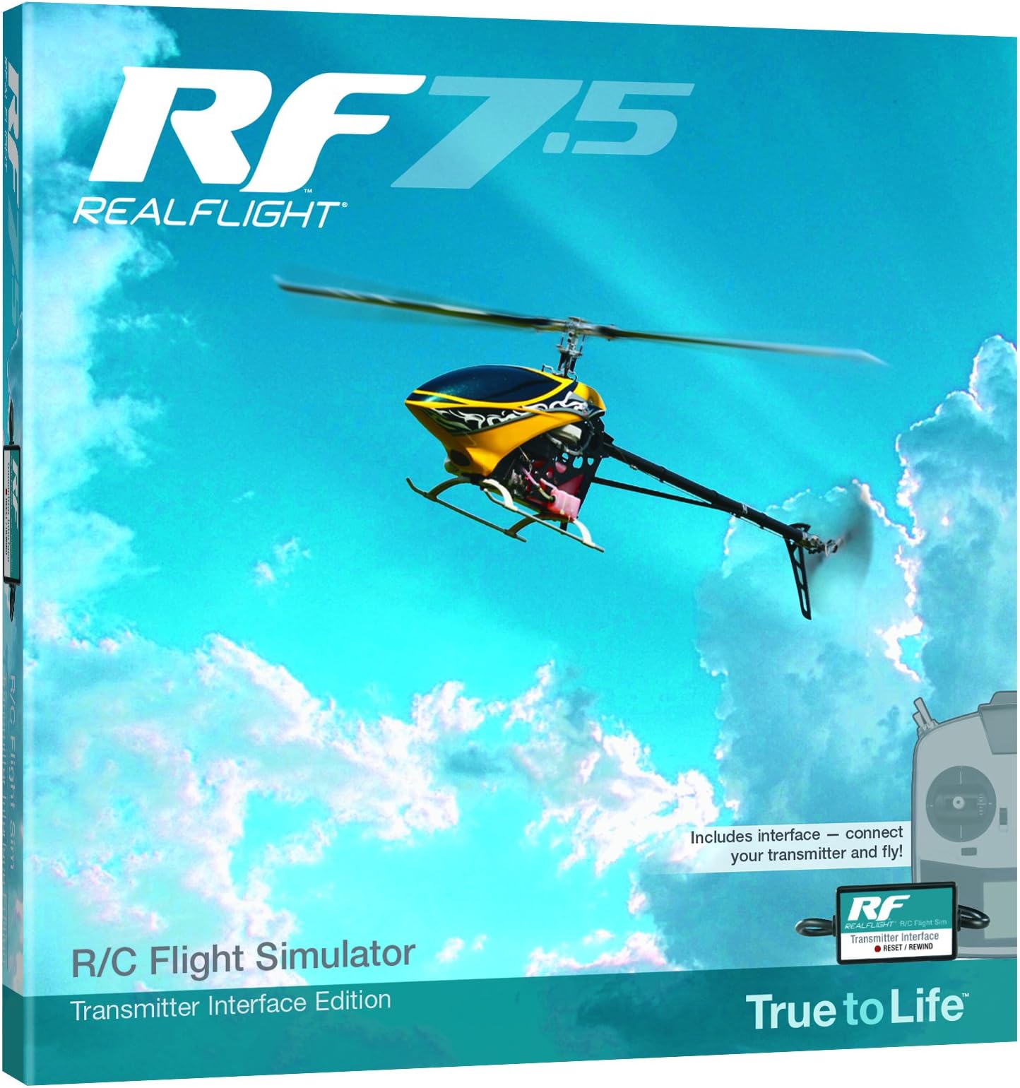 Great Planes RealFlight 7.5 RC Flight Simulator with Wired Interface