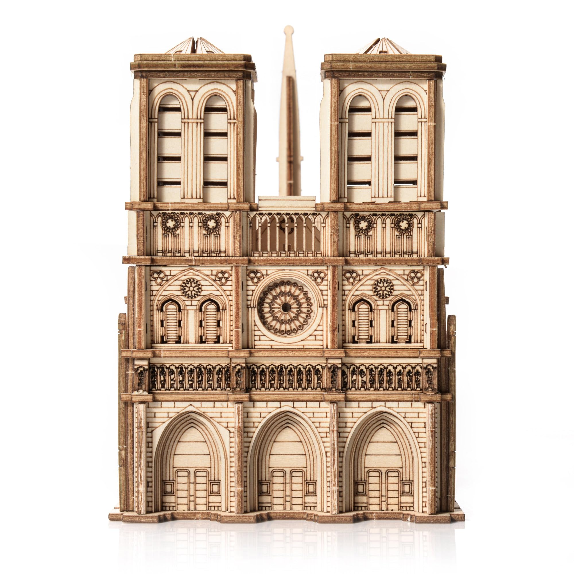 little story Puzzle in legno Educativo Modello 3D Set Do Self Per Bambini Adulti Regalo (Notre Dame)