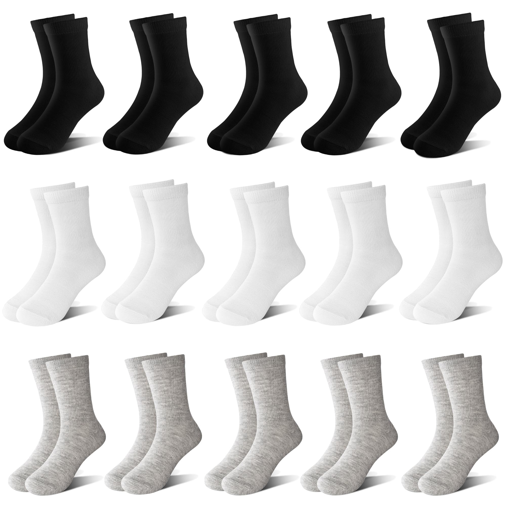 20 Paar Kinder Knöchelsocken - Sneaker Socken Für Jungen & Mädchen 1-13 Jahre