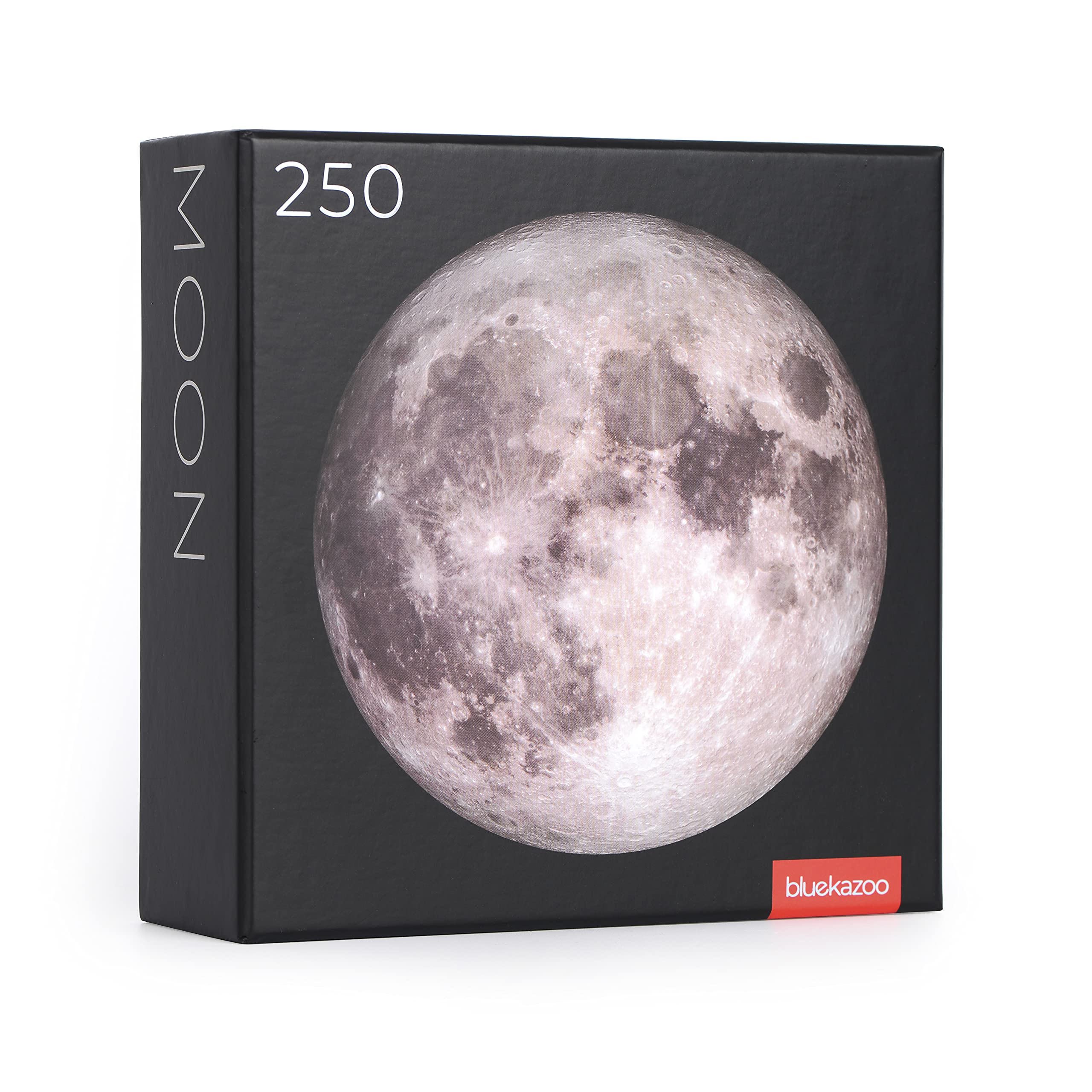 Blue Kazoo Mini Moon Jigsaw Puzzle, 250 Piece, Small Round Art Puzzle for Adults, Unique & Premium Quality