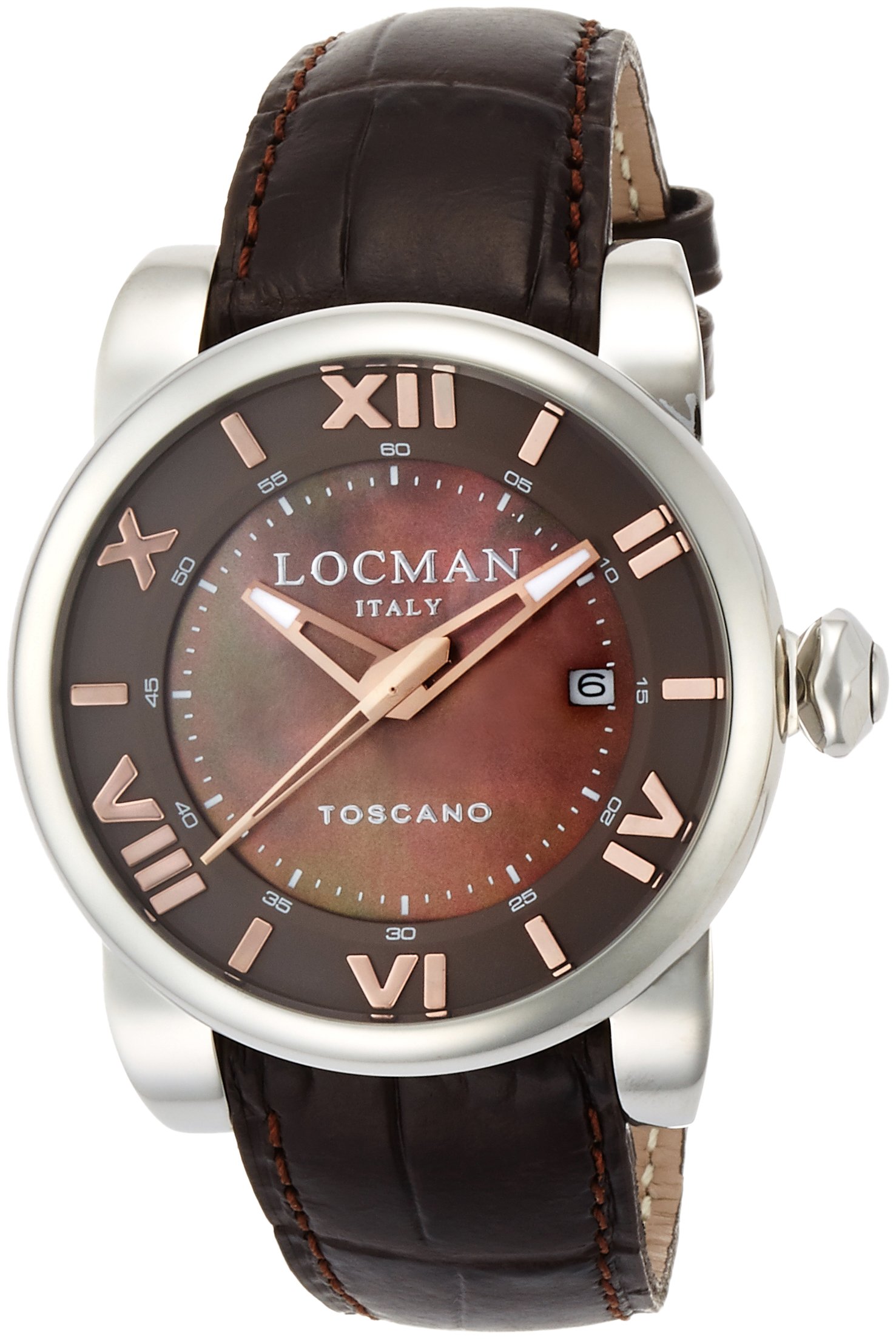 Amazon.co.jp: [ロックマン] 腕時計 TOSCANO シースルーバック