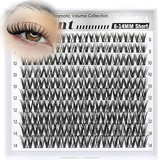 Flaunt Lash Clusters 8-14mm Wispy Cluster Eyelash Extensions Flora Lashes