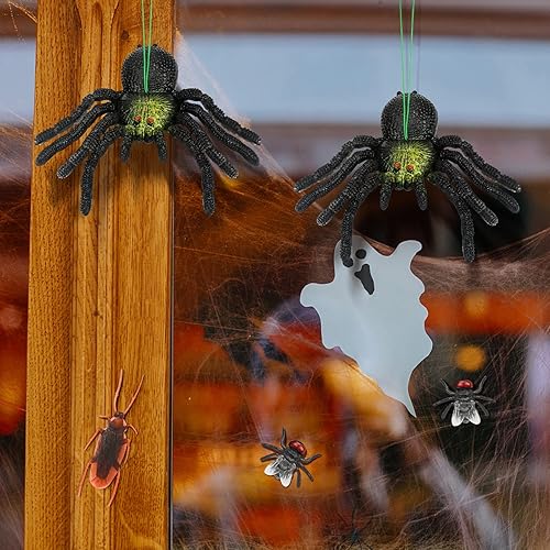 Miniatura 3 de BOUNONT Kit de broma, serpiente falsa cucarachas falsas de caca falsa de ratón, juguetes de broma para el día de los inocentes de abril