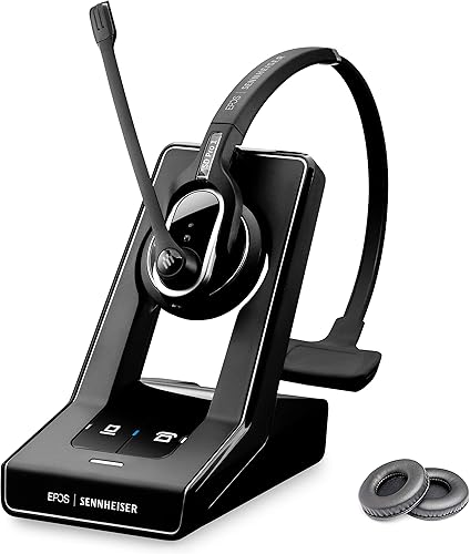Sennheiser SD PRO1 ML - Auriculares inalámbricos para PC y teléfono de escritorio, MS Teams, Skype Empresarial, Lync, compatibles con aplicaciones