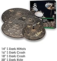 Vista 2 de Zildjian Paquete de platillos S Dark de 5 piezas
