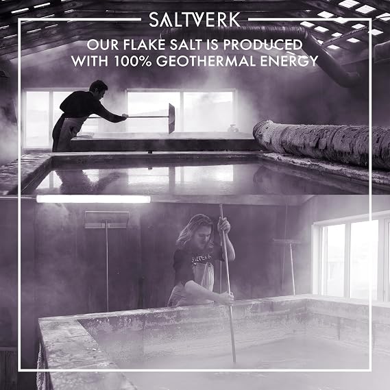 Saltverk Sea Salt - Gourmet, Icelandic, Hand Harvested and Sustainably Made - Arctic Thyme 2.82 Oz