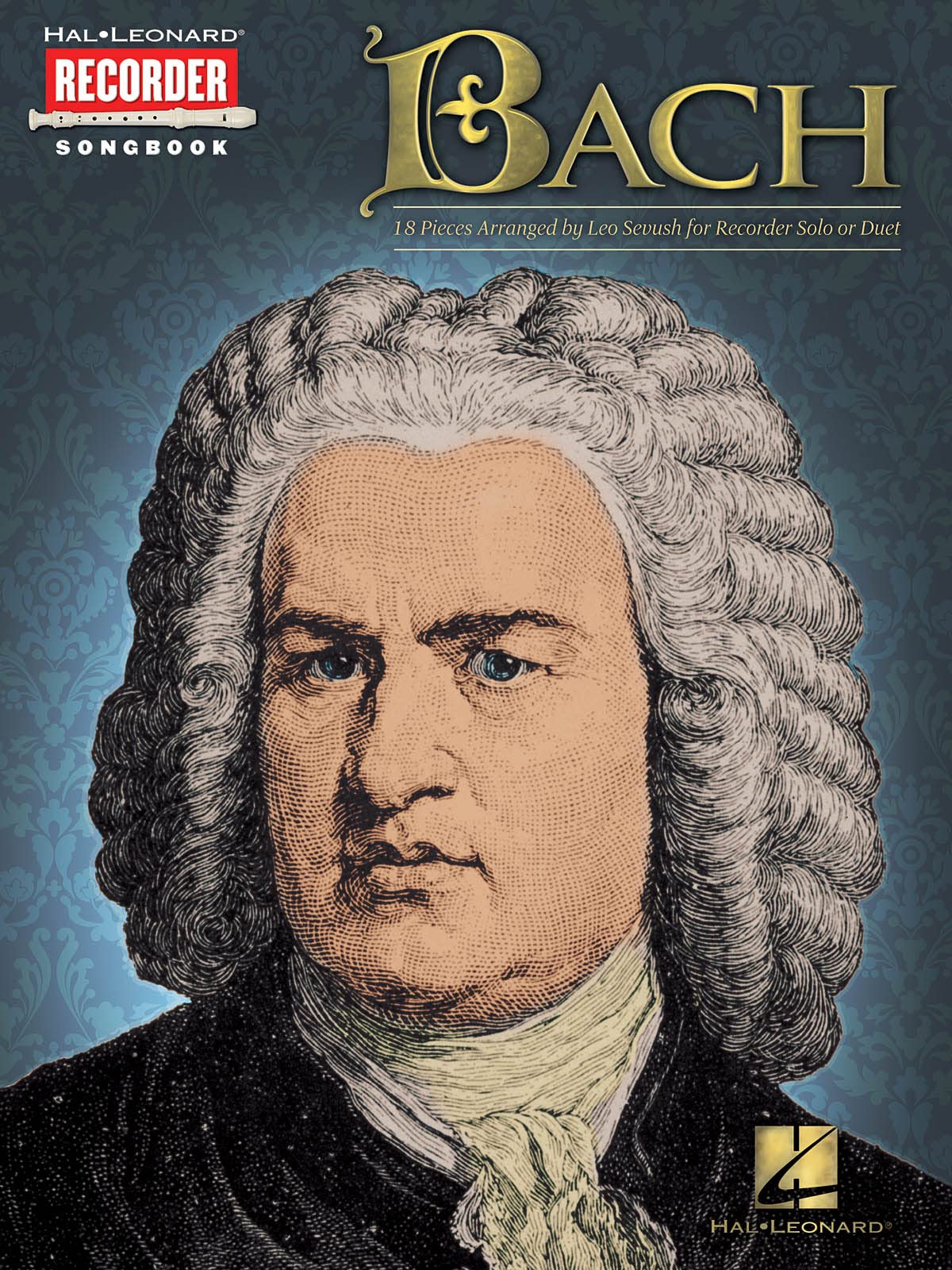 Hal Leonard Recorder Series Bach For Recorder Book: 18 Classic Bach Compositions Arranged for Recorder Solo or Duet