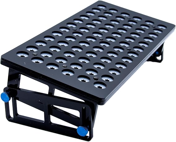 TL Reefs Stackable Locking Frag Rack with FDA Grade Silicone, Adjustable Legs, Holds 72 Frags, 11.75 x 5.75 x 2.5
