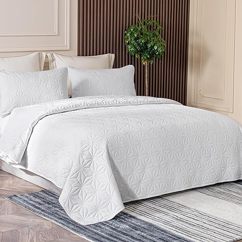 Miniatura 2 de Whale Flotilla - Juego de edredón de microfibra, ligero y acolchonado