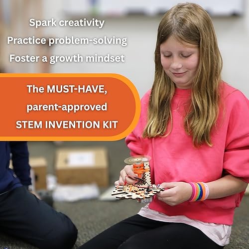 Miniatura 4 de Robotics Engineering Kit | Designed by Scientists | 50 Plus Parts | 10 Plus STEM Projects for Kids 8 to 12 | Learn Electronics, Science | Grow