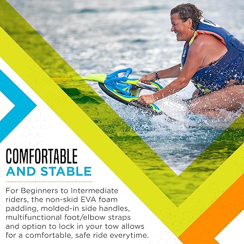 Miniatura 3 de ZUP You Got This Board, All-in-One Kneeboard, Wakeboard, Wakeskate y Wakesurf Board para todas las edades, modelos de 160 y 260