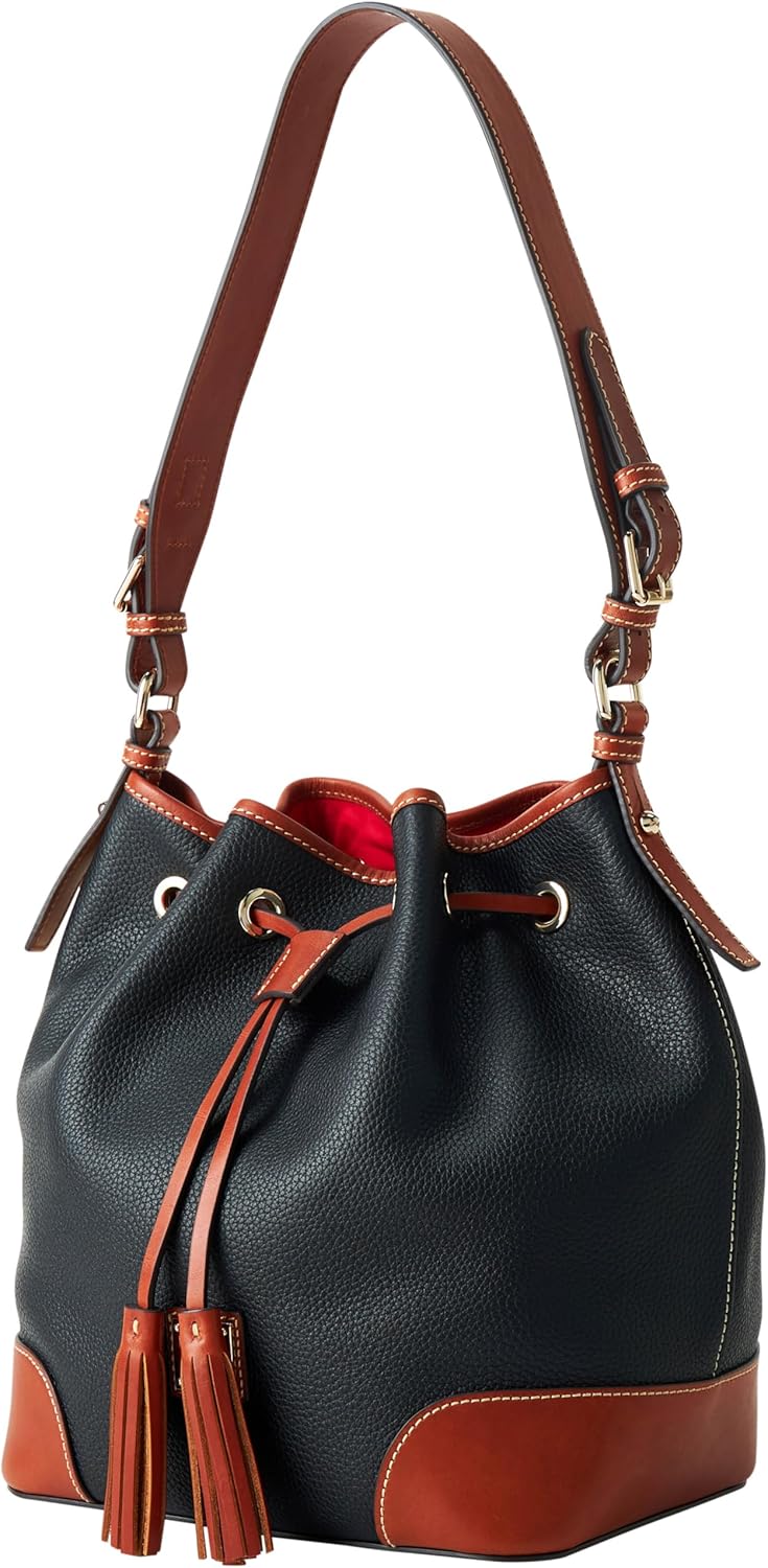 Dooney & Bourke Handbag, Pebble Grain Drawstring