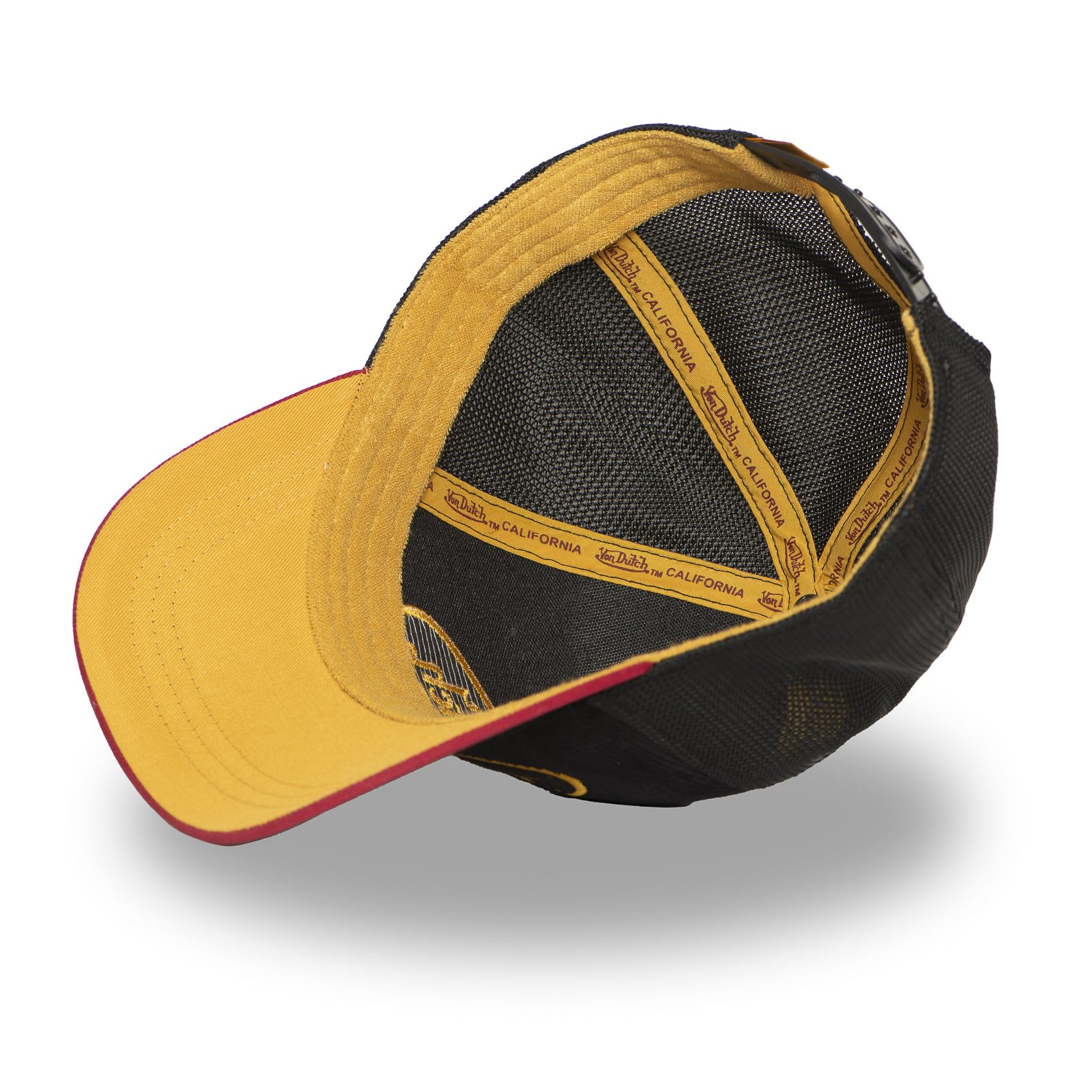 Von Dutch Czapka męska i damska z daszkiem, regulowana czapka typu Snapback Trucker
