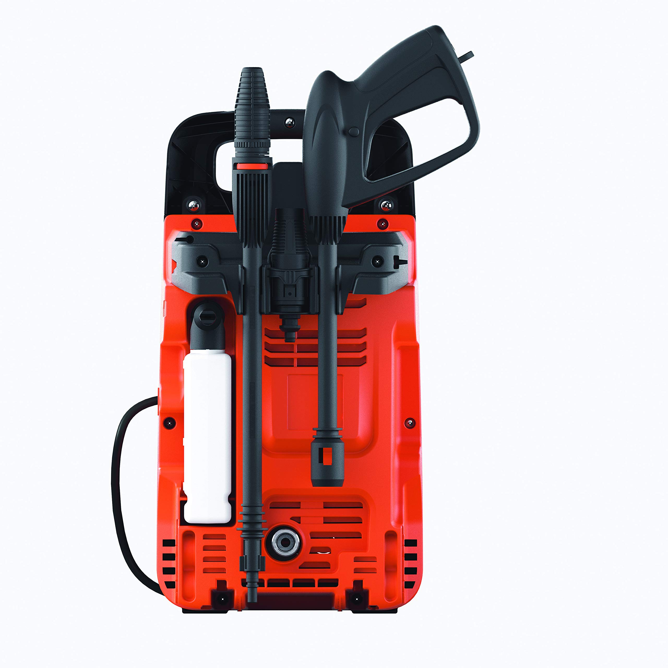 BLACK+DECKER 高圧洗浄機本体 ブラック＋デッカー コンパクト高圧洗浄機オレンジ＆ブラック