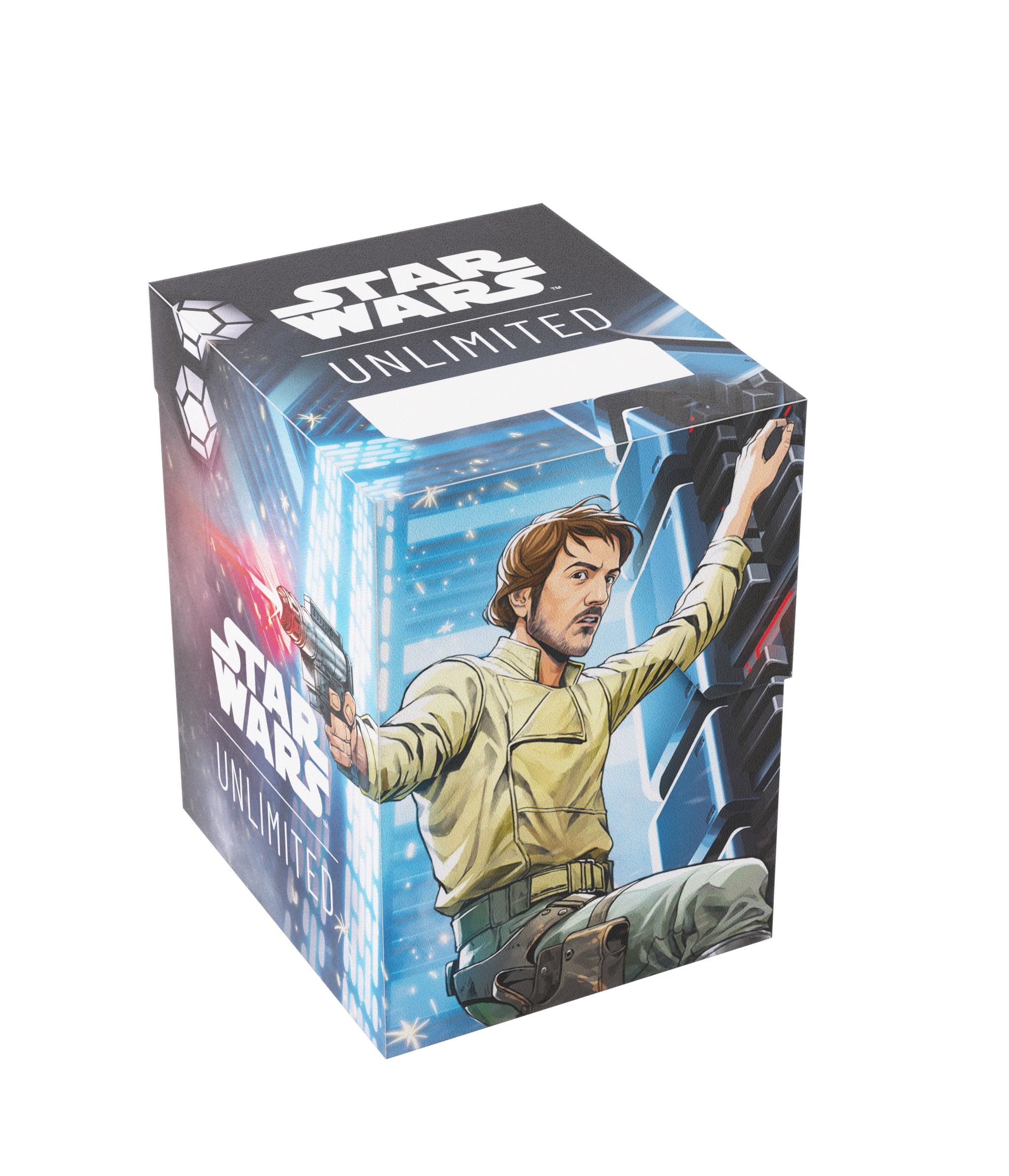 Gamegenic | Star Wars: Unlimited Soft Crate - Cassian Andor/Dedra Meero | Trading Card Game Accessory