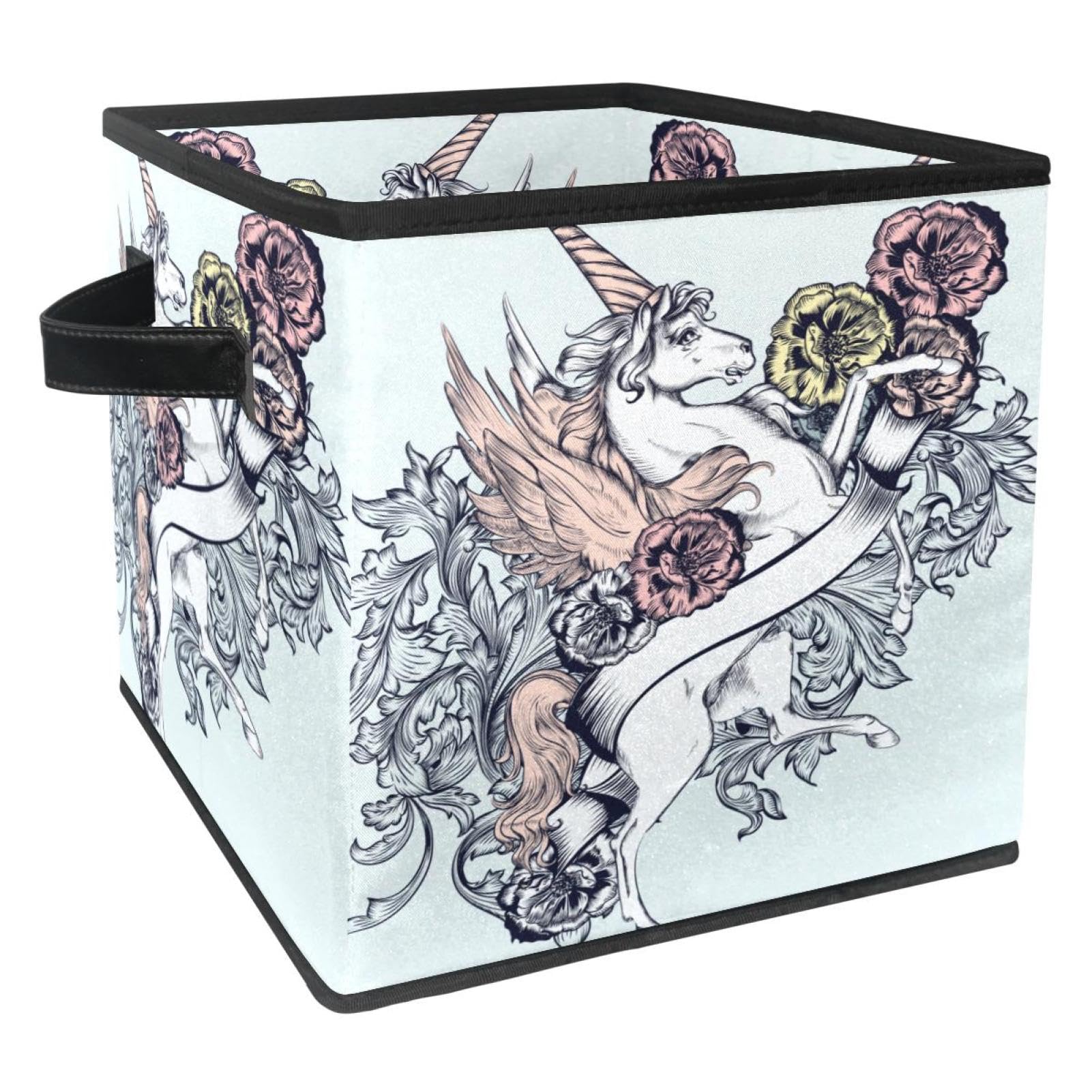 Cube de rangement licorne pour créer un cocon ordonné et magique pour votre enfant