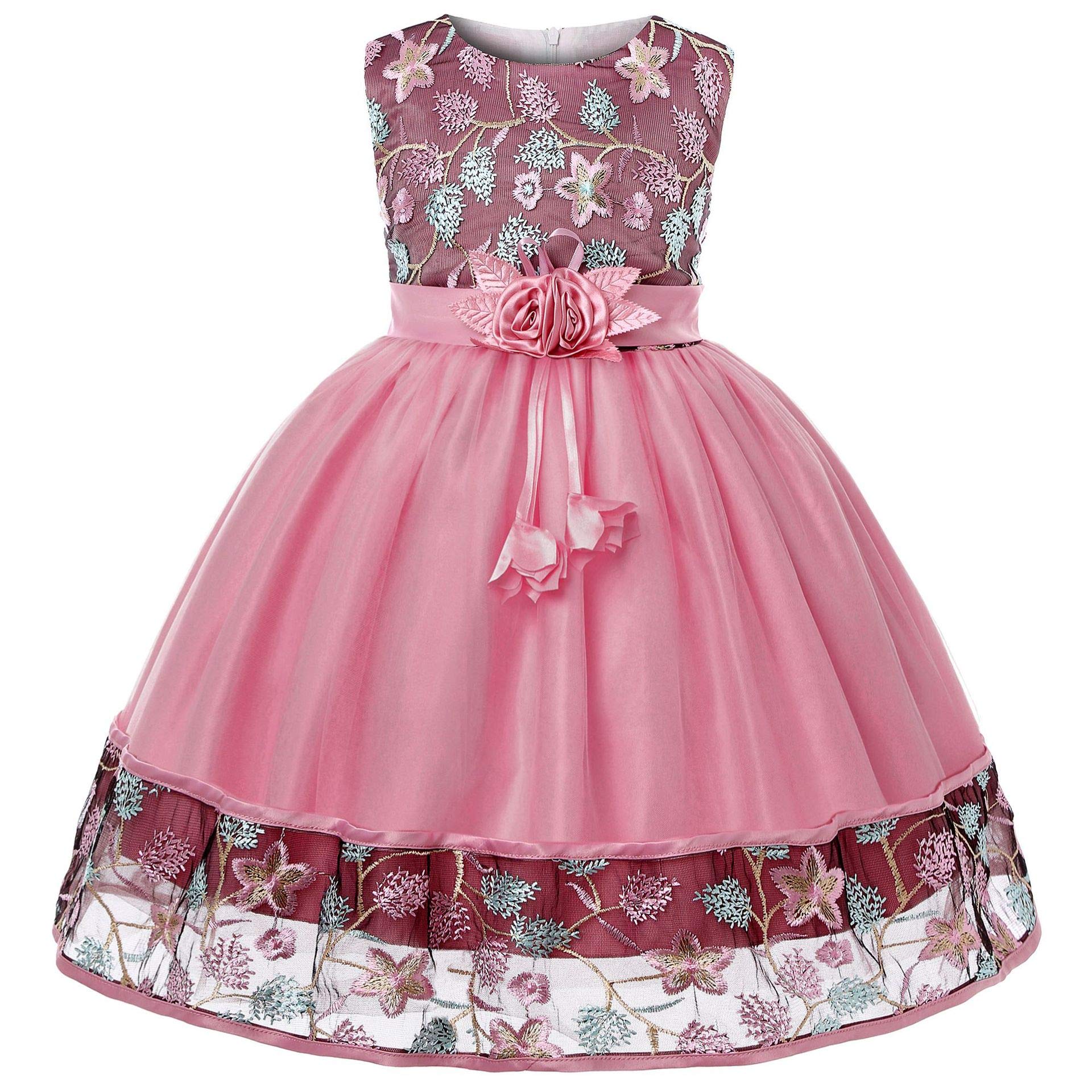Cichic Girls' Party Flower Wedding Elegant Formal Dress 2-10 Years — view 31