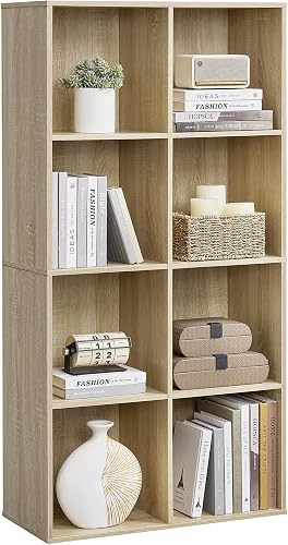 Bibliothèque cubique à 8 compartiments sur pied VASAGLE