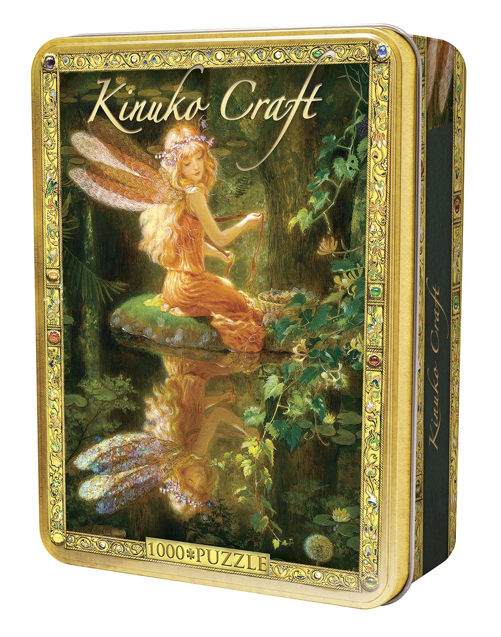 MasterPieces Claire's Wings Kinuko Craft Tin Jigsaw Puzzle, 1000