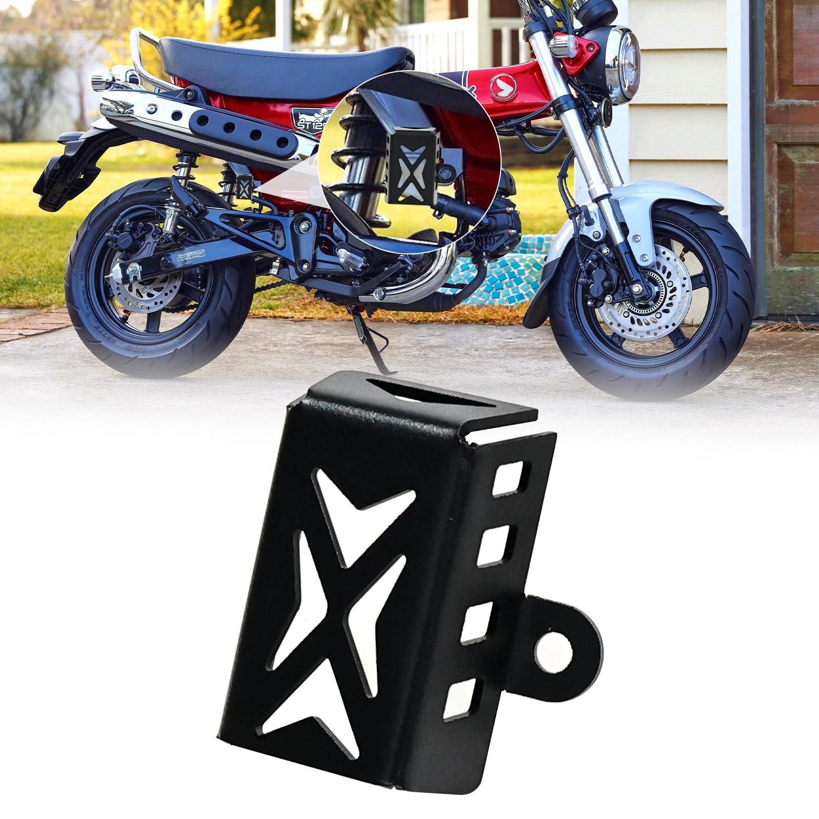 Amazon | 適用DAX 125 ST 125 Monkey125 オイルカップ保護 落下防止