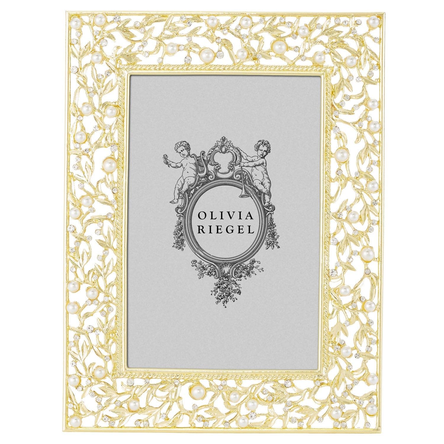 Olivia Riegel Gold Eleanor 4 x 6 Frame - RT4531