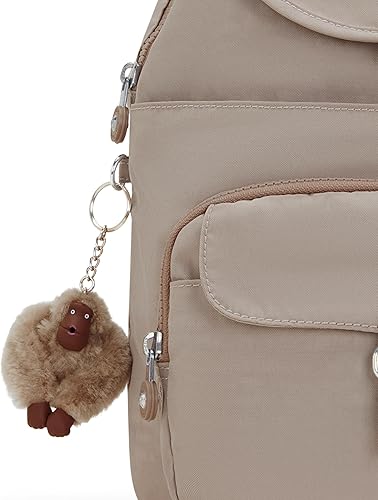 Miniatura 5 de Kipling Mochila Seoul Cu para mujer, Gris pardo (Dusty Taupe), Kipling Mochila Seoul Cu para mujer
