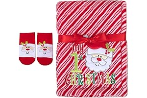 My First Christmas Blanket Gift Set 0-6 Months
