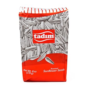 Tadim Sunflower Seeds 170 Gr / 6 Oz Salted, Single Pack