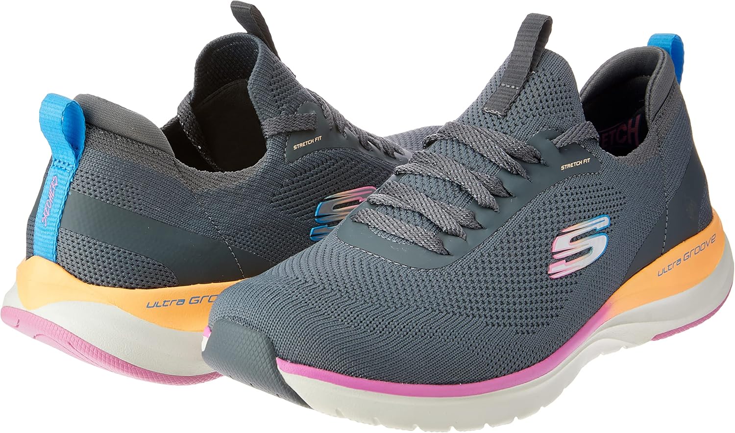 Skechers Womens Ultra Groove - Oh So Light Sneaker