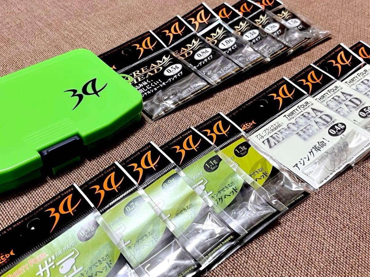 サーティーフォー　ジグヘッドセット 34 サーティーフォー ジグヘッドセット ゼログラヘッド ダイヤモンド