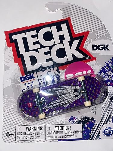 Tech Deck DGK Ghost Boo Johnson Skateboard Ultra Rare Diapasón Nuevo 2023