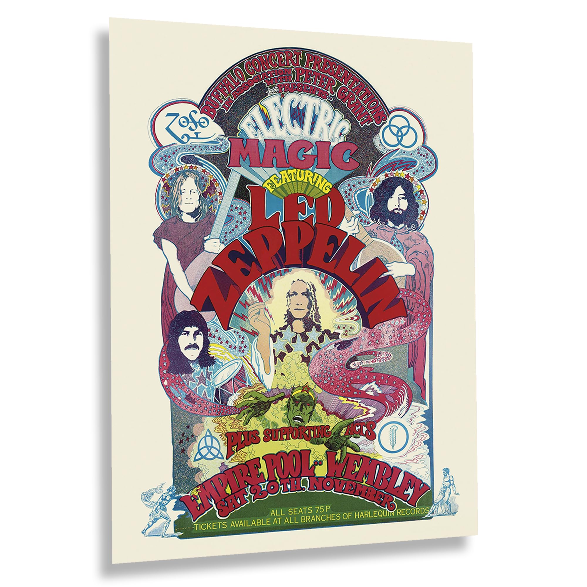 LED ZEPPELIN アートブック 1971年発行 LED ZEPPELIN アートブック 1971年発行 LED ZEPPELIN / LED