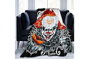 Pennywise: The Dancing Clown Blanket for Halloween Fun