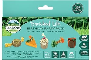Oxbow Enriched Life Rabbit Toys Birthday Party Pack